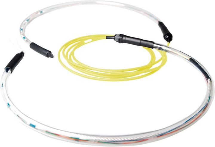 Actual product image Armored fiber optic patch cable (CAT6, 60 m)