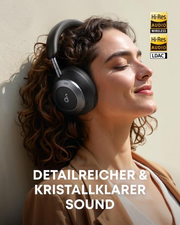 Produktbild soundcore Space One Pro (Aktive Geräuschunterdrückung, Kabelgebunden, Kabellos)