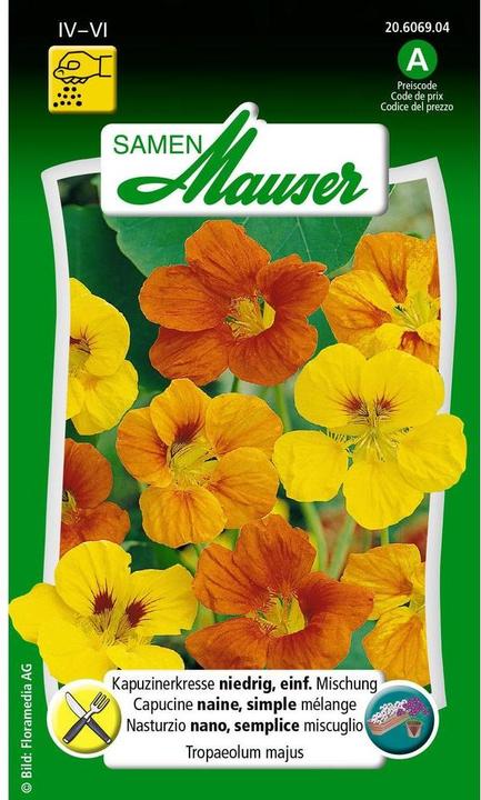Samen Mauser Nasturtium simple mixture (Herb seeds)
