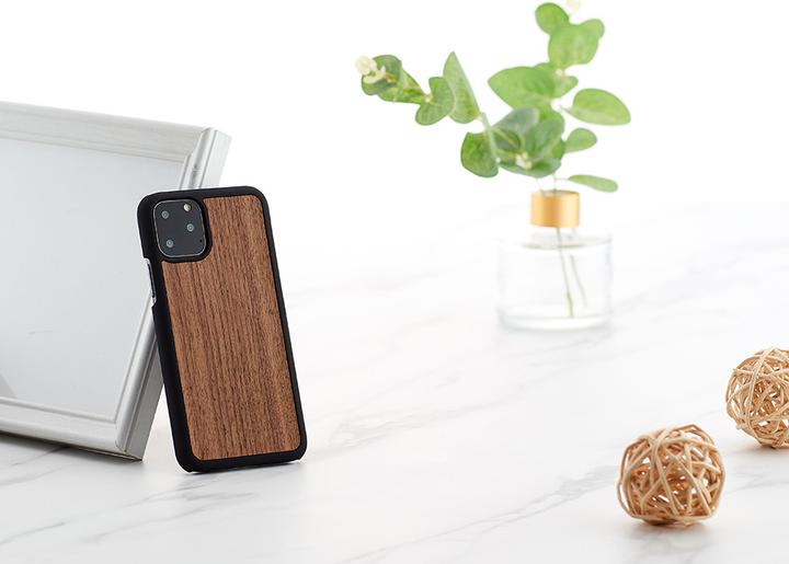 Produktbild Man&Wood SmartPhone case iPhone 11 Pro black walnut black (Apple iPhone 11 Pro)