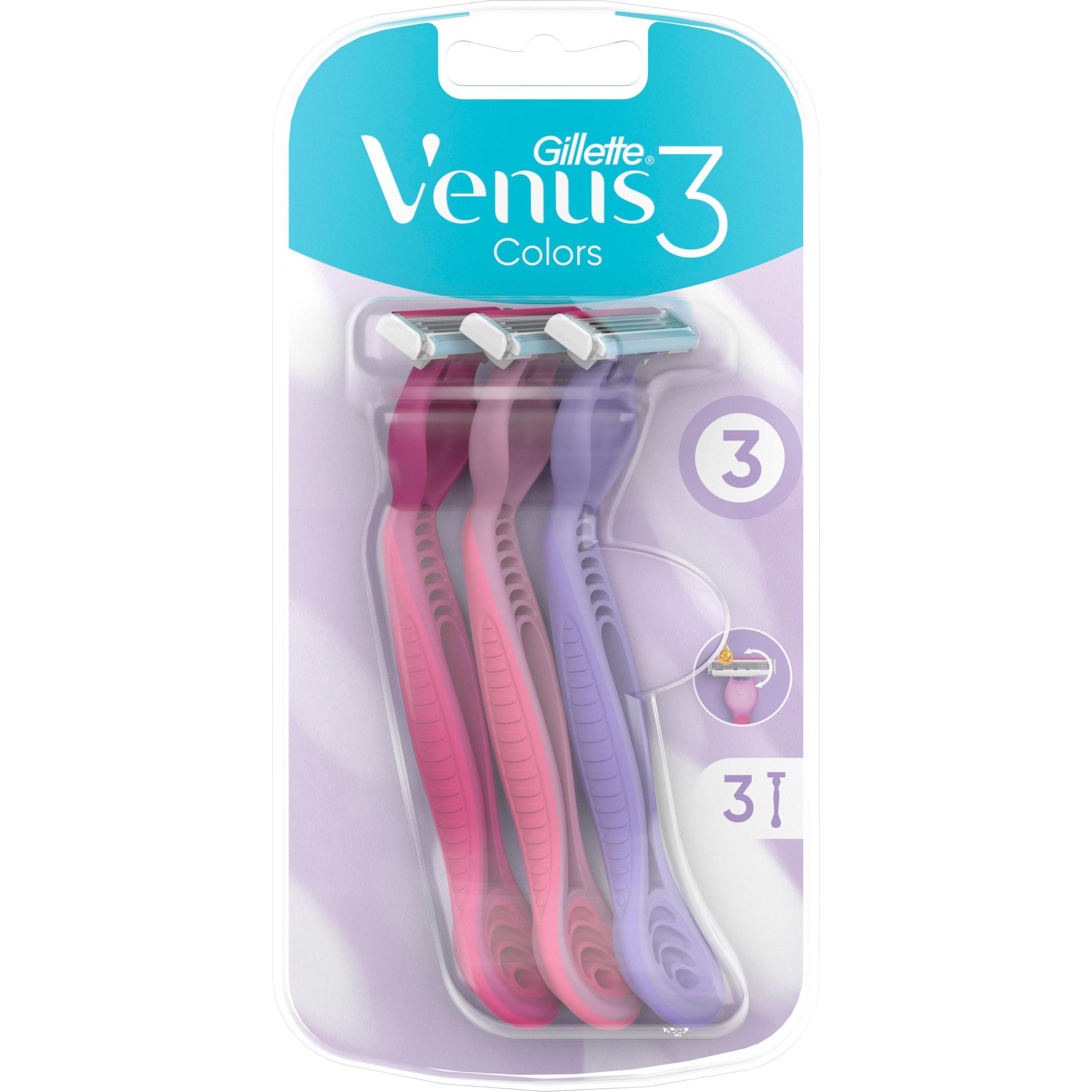 Gillette Venus, Rasoio, Colors