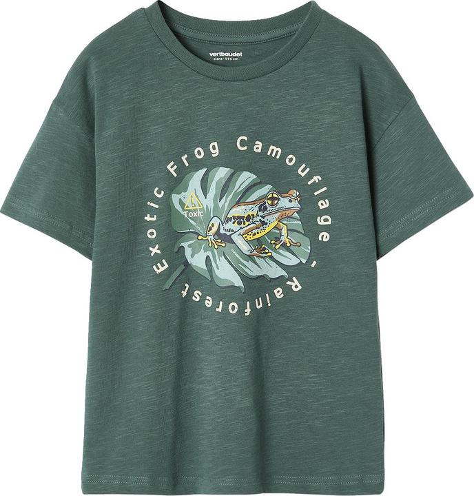 Produktbild Vertbaudet Jungen T-Shirt mit Naturmotiv, Recycling-Baumwolle (110)