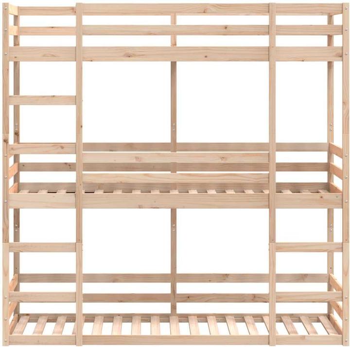 Produktbild vidaXL Dreifach-Etagenbett (80 x 200 cm)