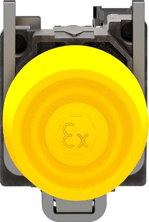 Actual product image Schneider Electric Pushbutton, yellow D 22mm XB4BPS51EX