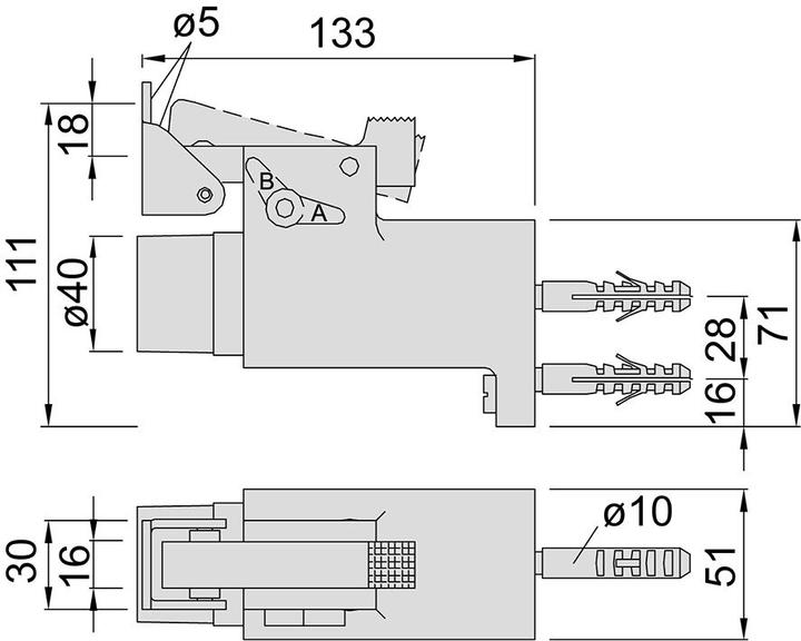 Productafbeelding Kws Deurhouder 1011 (1 Pcs.)