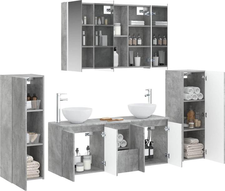 Actual product image vidaXL LED Badezimmer Set (15.50 x 100 x 70 cm)