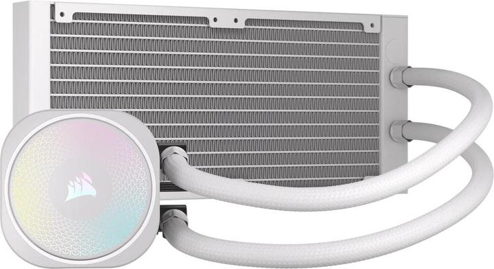 Image du produit Corsair NAUTILUS 240 ARGB White, Radiateur 240mm, Refroidisseur de CPU liquide (120 mm)