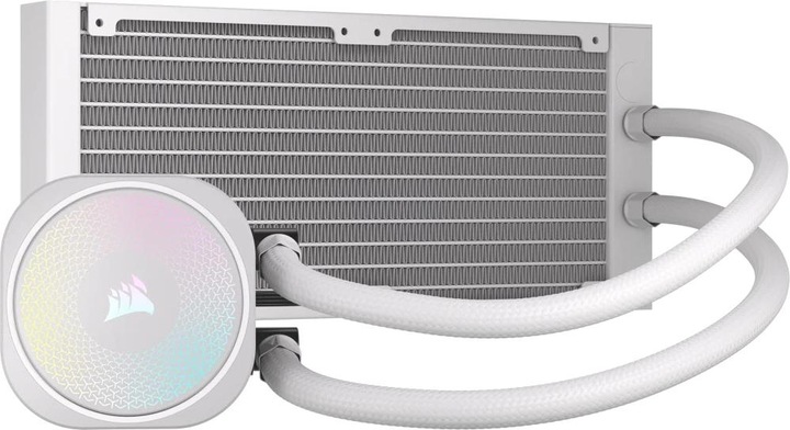 Productafbeelding Corsair NAUTILUS 240 ARGB Wit, 240mm Radiator, Vloeibare CPU-koeler (120 mm)