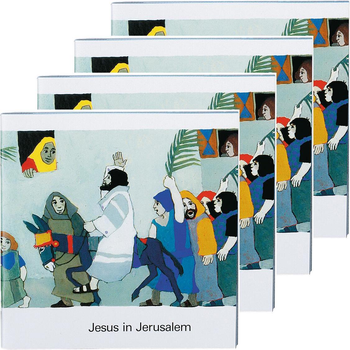 Jesus in Jerusalem (4er-Pack), Kinderbücher von Kees de Kort