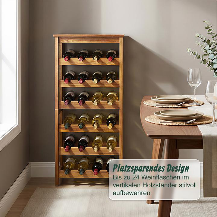 Actual product image Relaxdays winerack (24 bottles, 24 x 36 x 82 cm)