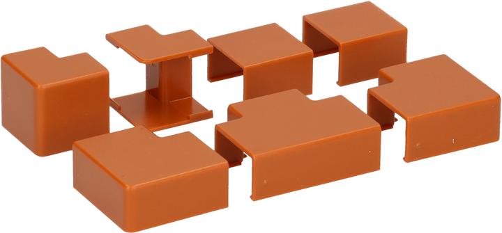 Actual product image Inofix Plasfix connectors 16x10mm assorted 7-piece (Duct, 100 cm)