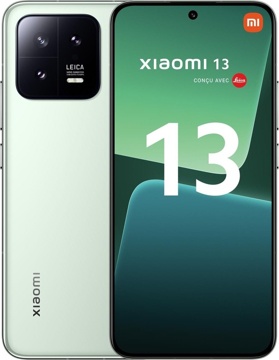 Xiaomi 13 (256 GB, Flora Green, 6.36", Dual SIM, 50 Mpx, 5G)