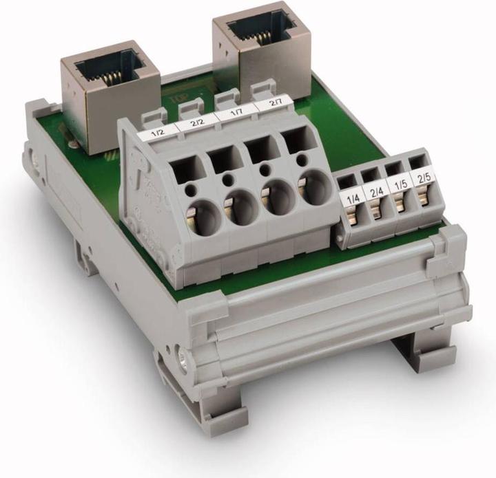 Produktbild Wago Übergabebaustein mit RJ-45-Ans
