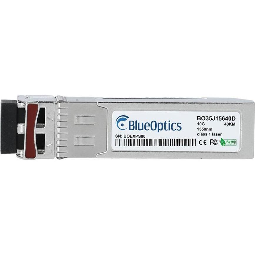 BlueOptics Kompatibler Packetlight SFP-10G-ER-PC SFP+ Transceiver, LC-Duplex, 10GBASE-ER, Singlemode Fiber, 15, Transcei...