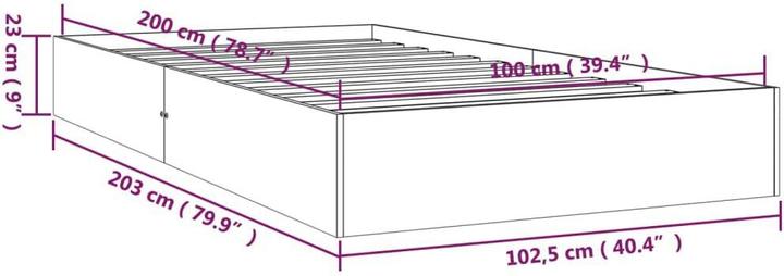 Image du produit VidaXL Lubbert (100 x 200 cm)