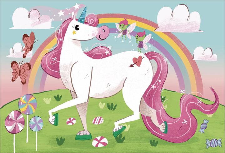 Immagine prodotto Clementoni Puzzle Unicorns Brilliant 2x20 pezzi (40 pezzi)