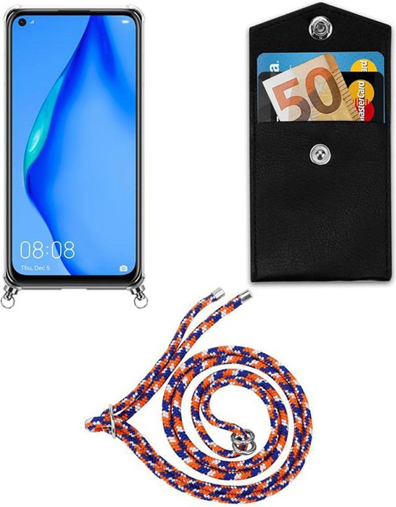 Produktbild Cadorabo TPU Handy Kette SILBER Cover