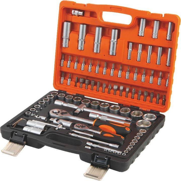 Actual product image Kendo Socket spanner set 1/2" + 1/4" 94-piece