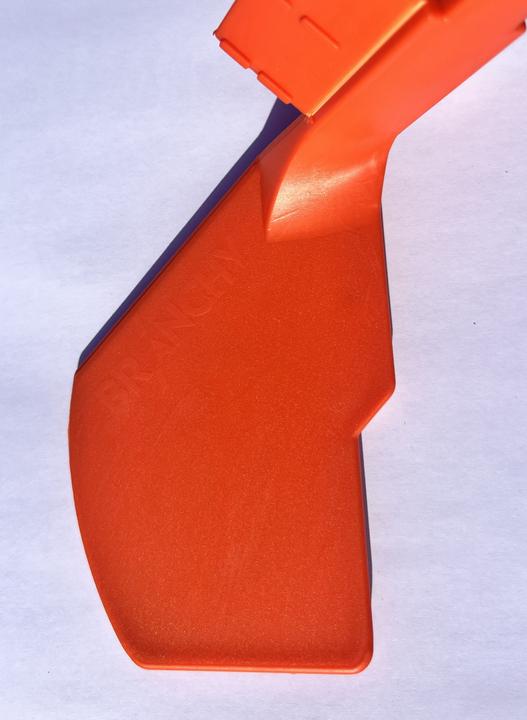 Actual product image Branchy Rear derailleur guard, orange