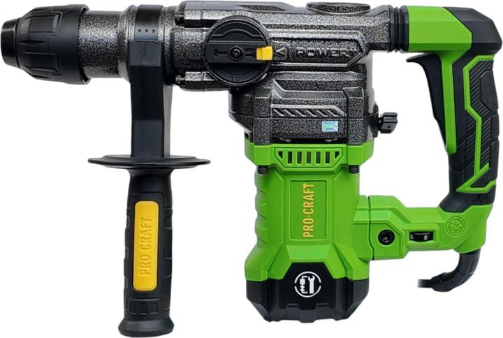 Actual product image Procraft BH1800 combi hammer 1500 Watt 5.5 Joule SDS-Plus (Hammer drill)