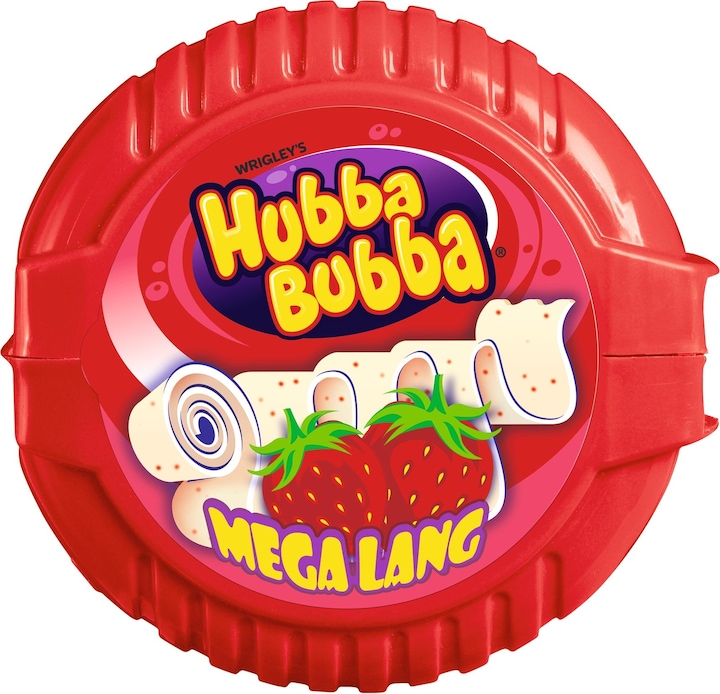 Actual product image Hubba Bubba Tape Strawberry (1 pcs., 56 g)