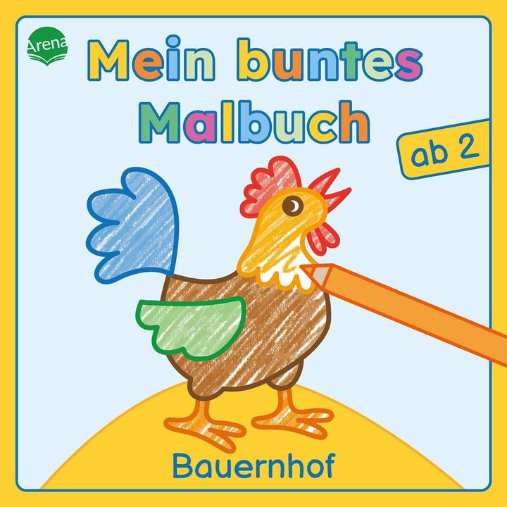 Produktbild Mein buntes Malbuch ab 2. Bauernhof