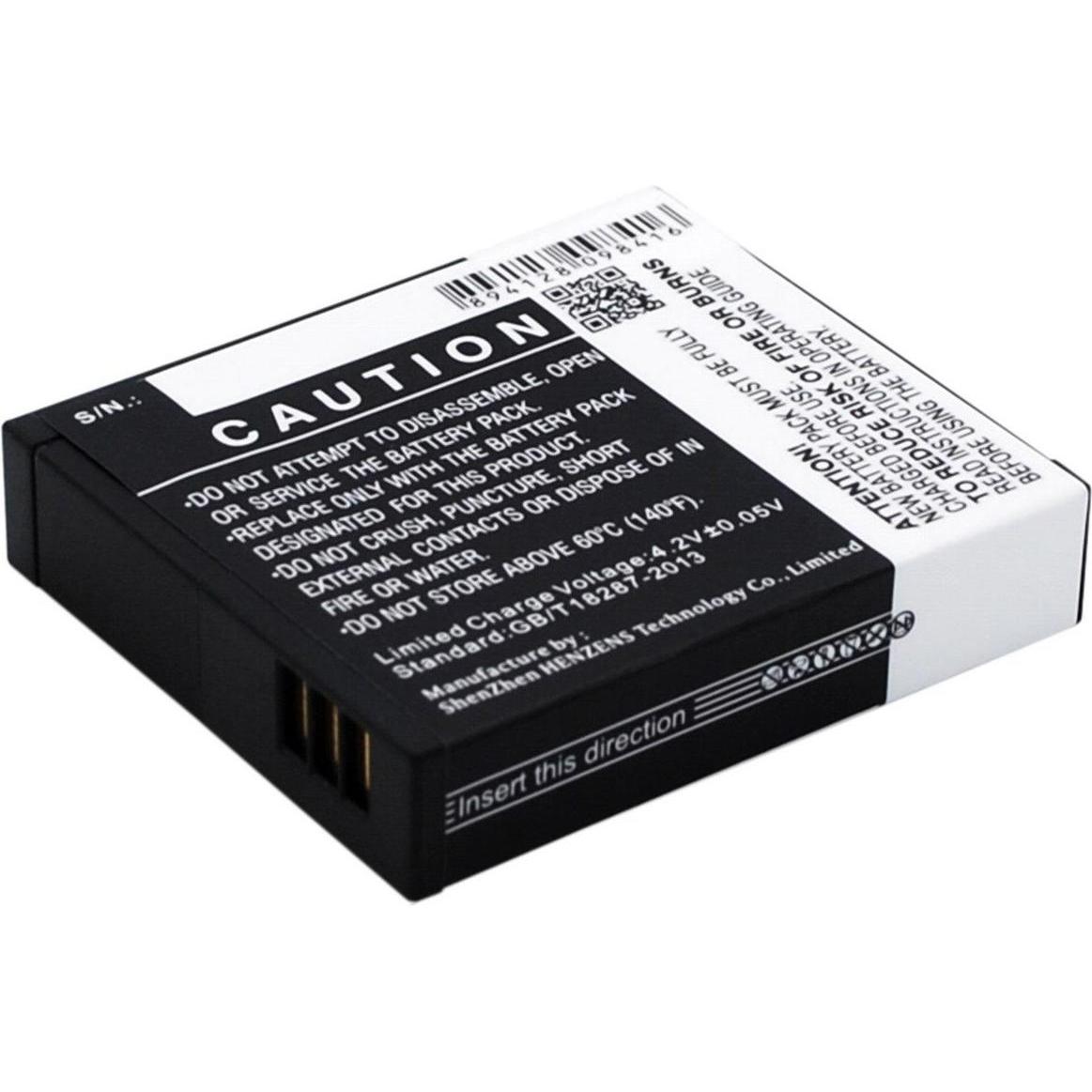 CoreParts Camera Battery for Rollei (Akku), Kamera Stromversorgung, Schwarz