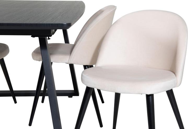 Actual product image Ebuy24 Inca 9 dining set (5-piece) (MDF, Paper)