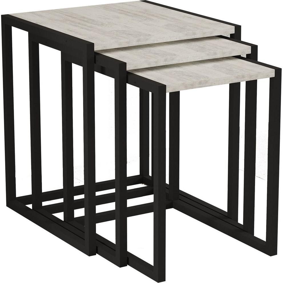 Hanah Home, Couchtisch + Beistelltisch, Tali (40 x 55 x 40 cm)