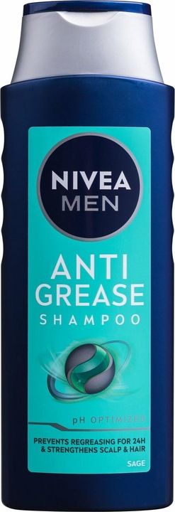 Actual product image NIVEA Men Anti Grease (400 ml, Liquid shampoo)