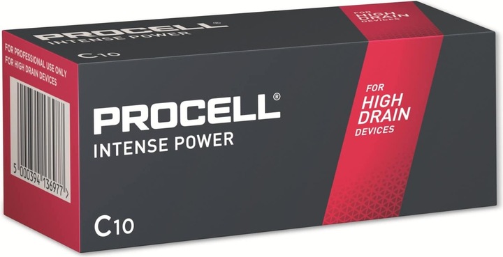 Produktbild Duracell Procell Intense Power (10 Stk., C, 7933 mAh)