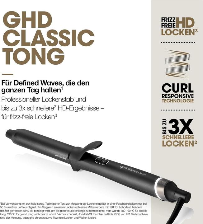 Produktbild ghd Chronos Curve Classic Tong