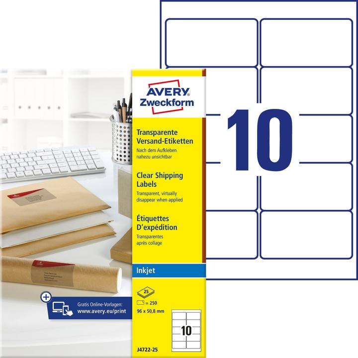 Avery Shipping labels