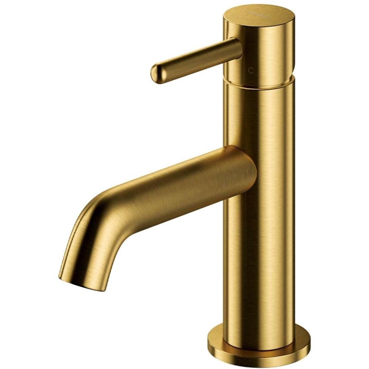 Omnires y - wastafelkraan, geborsteld goud (47791653)