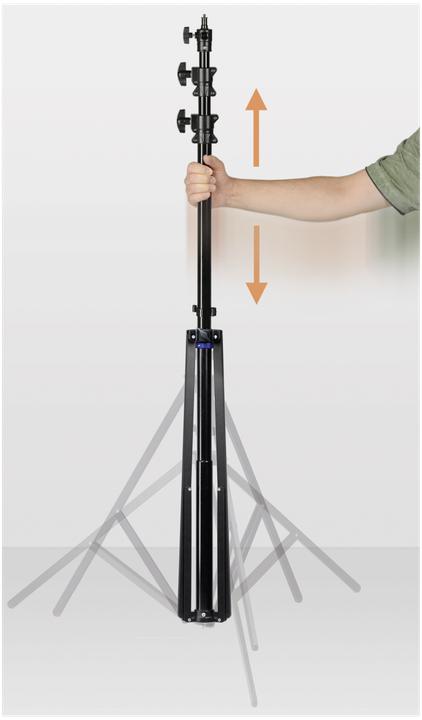Produktbild Kaiser Fototechnik Kaiser AutoFold S Leuchtenstativ (230 cm, 2.50 kg)