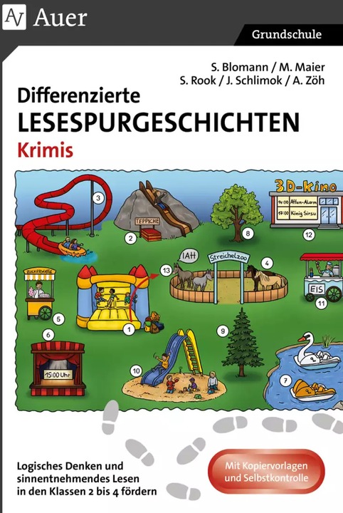 Produktbild Differenzierte Lesespurgeschichten Krimis (Deutsch, S. Rook, J. Schlimok, A. Zöh, S. Blomann, M. Maier, 2022)