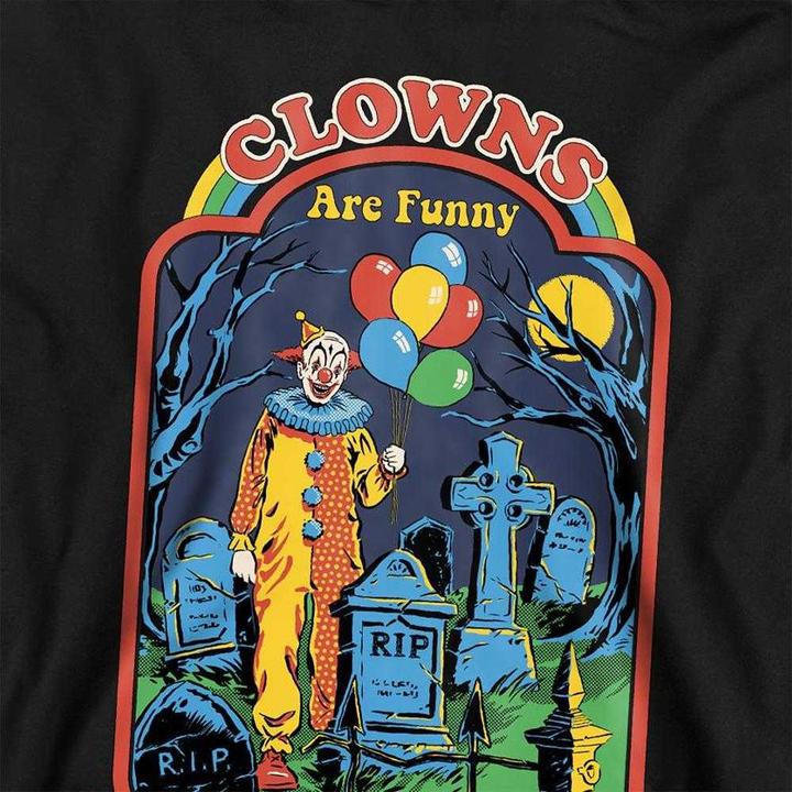 Produktbild Steven Rhodes Clowns Are Funny Kapuzenpullover (128)