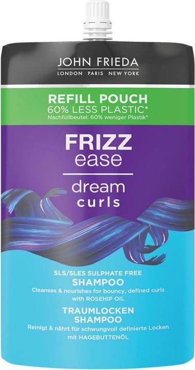 Image du produit John Frieda Recharge de shampooing Frizz Ease Traumlocken (500 ml, Shampoing liquide)