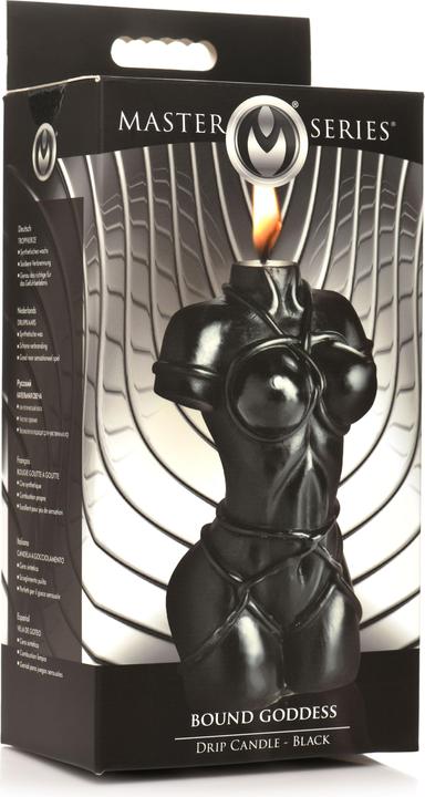 Produktbild Master Series Tropfenkerze Schwarz