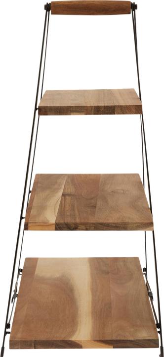 Actual product image Ladelle Acacia Wood Serving Tower Serve & Share