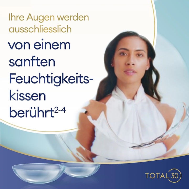 Image du produit Total 30 pour l'astigmatisme (6 pièce(s), Lentille mensuelle, Torique)