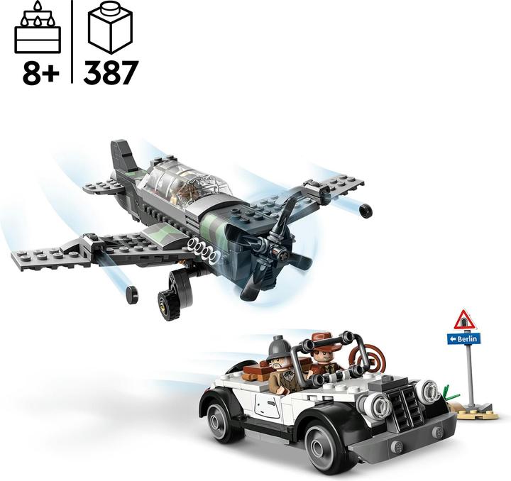 Actual product image LEGO Escape from the fighter plane (77012, LEGO Indiana Jones)