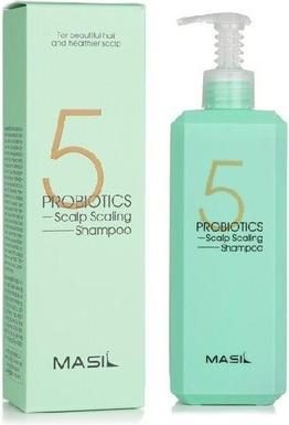 Actual product image Masi 5 Probiotics Scalp Dandruff Shampoo K Beauty with Free Gift (300 ml, Liquid shampoo)