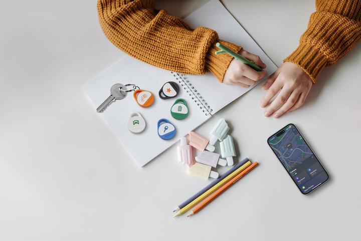 Image du produit Momax Pinpop Lite - Apple Find My Tracker Orange