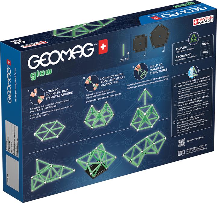 Produktbild Geomag Panels Green line Glow