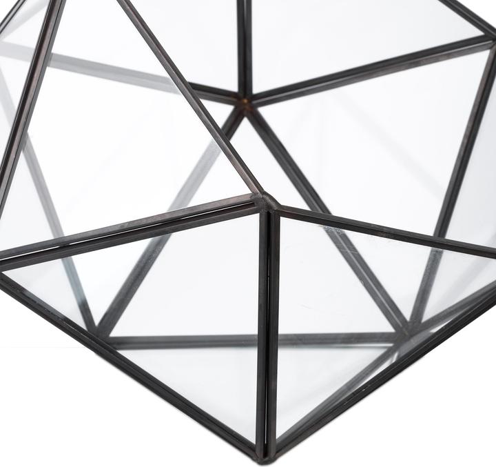 Produktbild Relaxdays Geometrisches Pflanzenterrarium aus Glas