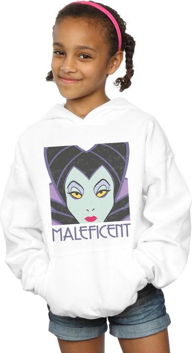 Immagine prodotto Disney Maleficent Cropped Head Felpa con Cappuccio Ragazze (116)