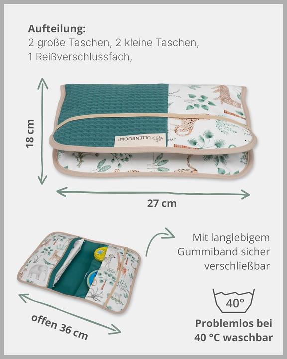 Produktbild Ullenboom Windeltasche Madagaskar