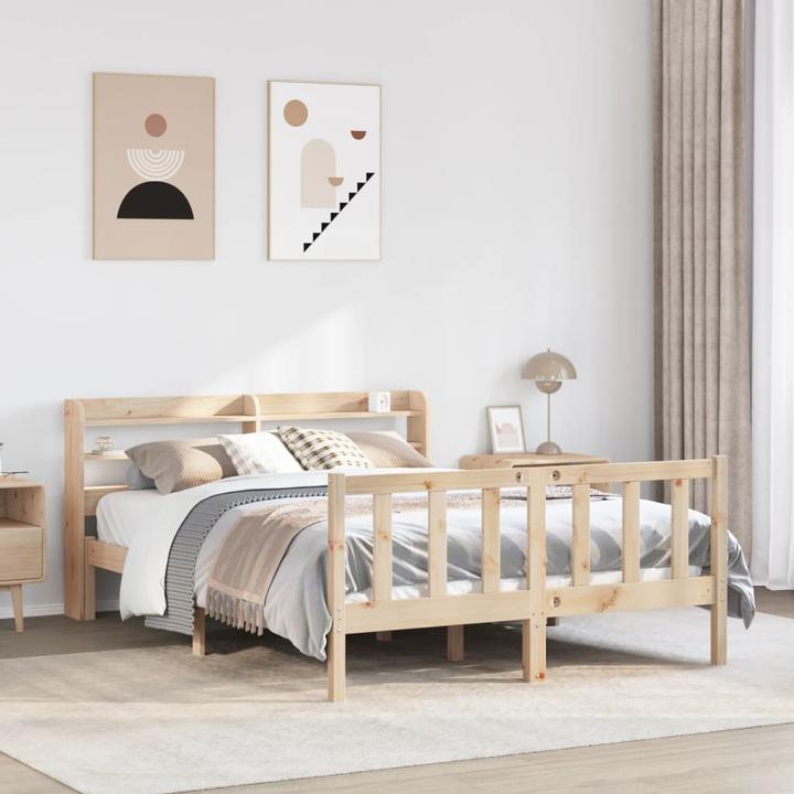 Produktbild VidaXL Bett ohne Matratze (135 x 190 cm)