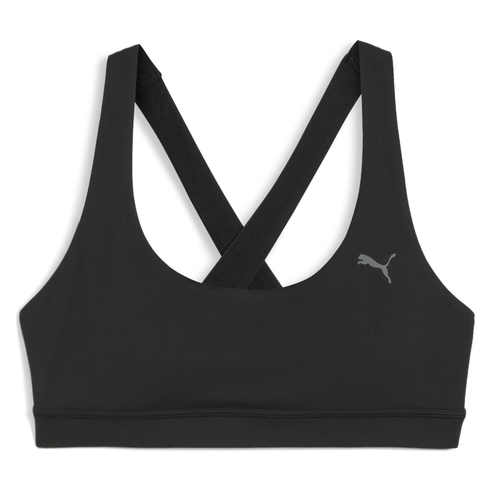 Puma, Sportbeha, Cloudspun Beha - Midden (S), Zwart